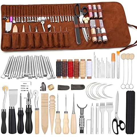 Kit d'outils de cuir Wamkon Cover