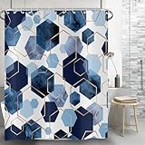 Zoom IMG-2 hnmdmyi tenda da doccia blu Zoom IMG-2 hnmdmyi tenda da doccia blu