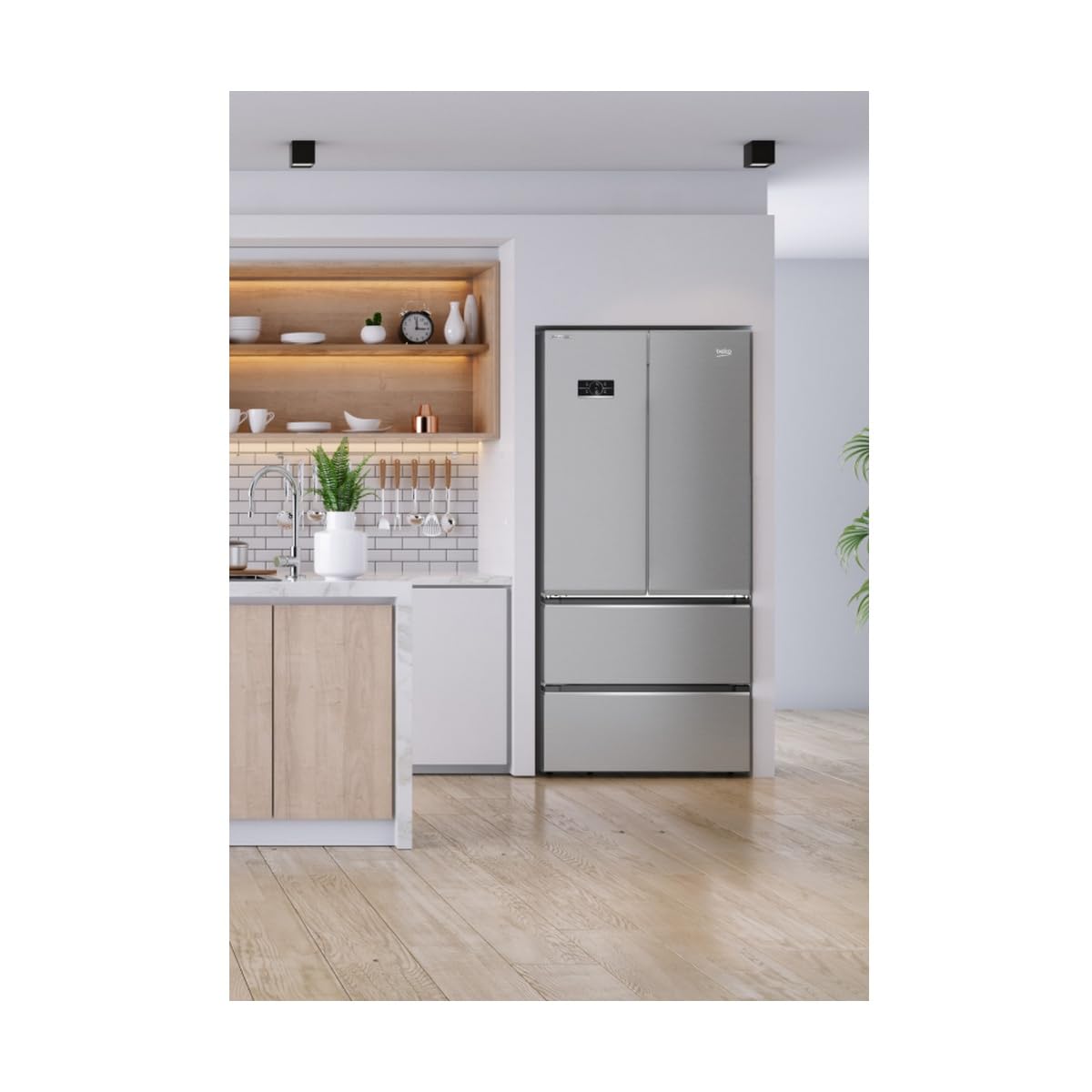 Frigorífico Americano BEKO B3RGNE544ZXP 1.82 Inox
