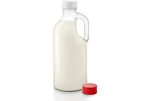 Stock Your Home Glass Bottle with Handle 40oz