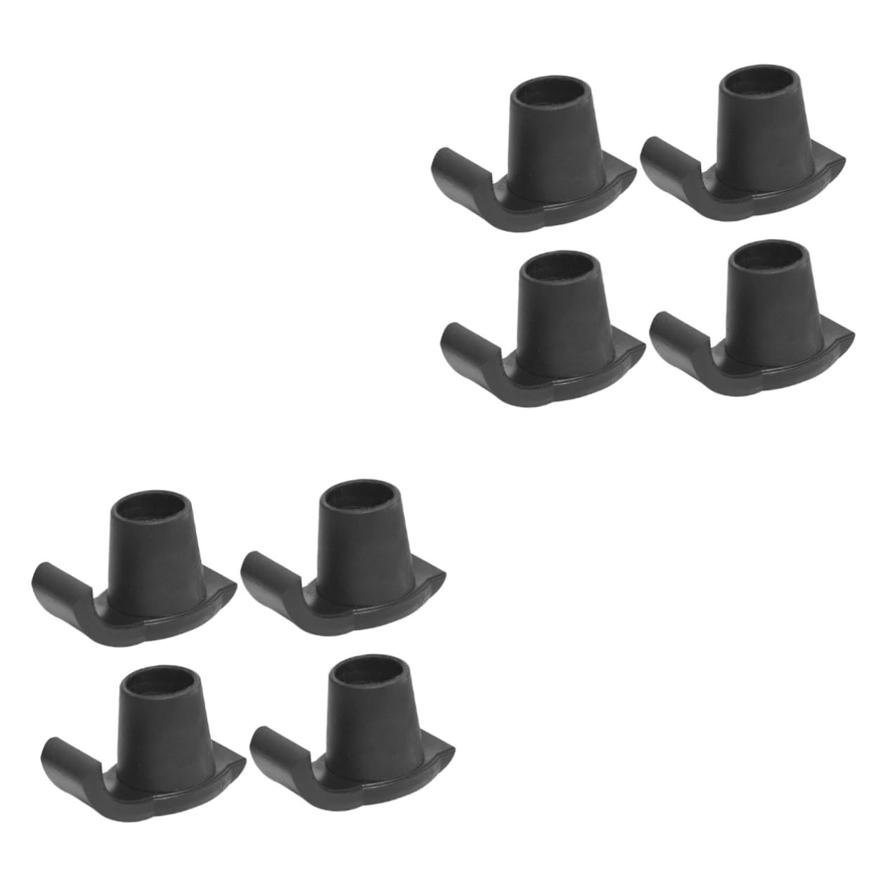 BESPORTBLE Tappetini da Slitta Antiscivolo cursori o alianti del deambulatore Il deambulatore scivola per Gli Anziani Accessori per bastoni per Anziani Accessori per Camminatori plastica