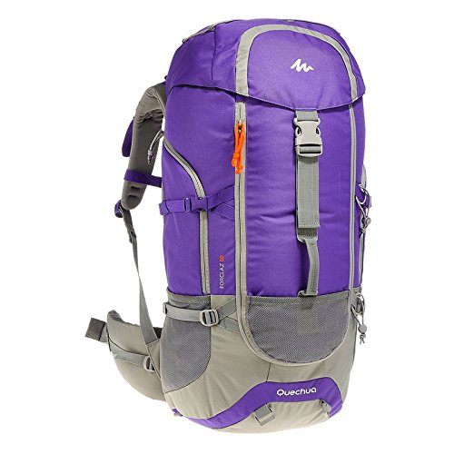 Buy QUECHUA FORCLAZ 50 HIKING RUCKSACK PURPLE/GREY at Amazon.in