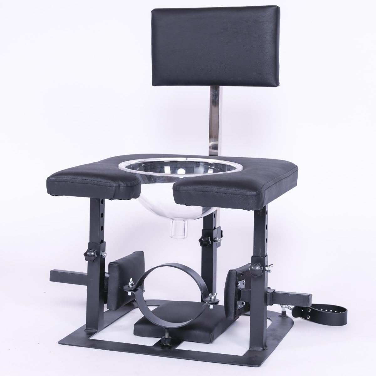 Chaise BDSM Bondage – Siège SM, Facesitting & Chaise Esclave | Meuble SM & Chaise Sexe – Meuble Érotique, BDSM Bondage Chair pour Dom Sub, Esclave & Maîtresse – Jeu de Rôle & Spanking