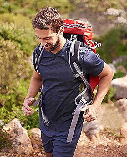 QUALFORT Mens Bamboo Viscose T Shirts Soft Breathable Lightweight Tee for Daily Casual Comfort2