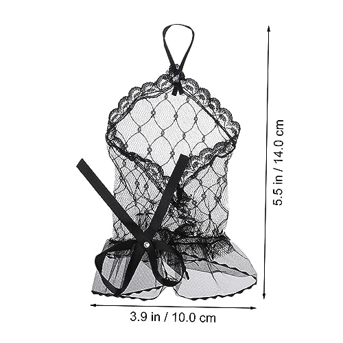 NOLITOY 2 Pairs Lace Fingerless Gloves for Brides and Cosplay Elegant Wedding Accessory for Dances Parties and Performances Exquisite Lace Decor for Special Occasions2