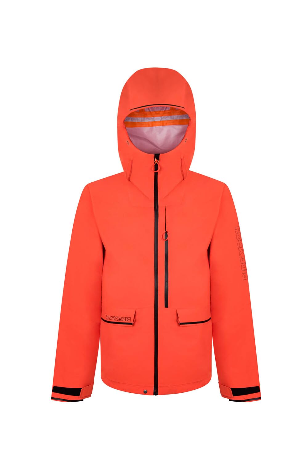 Rock Experience REMJ11131-Z364 ROCKMANTIC MAN JACKET Jacket Men's 0740 CHERRY TOMATO+0208 CAVIAR 3XL