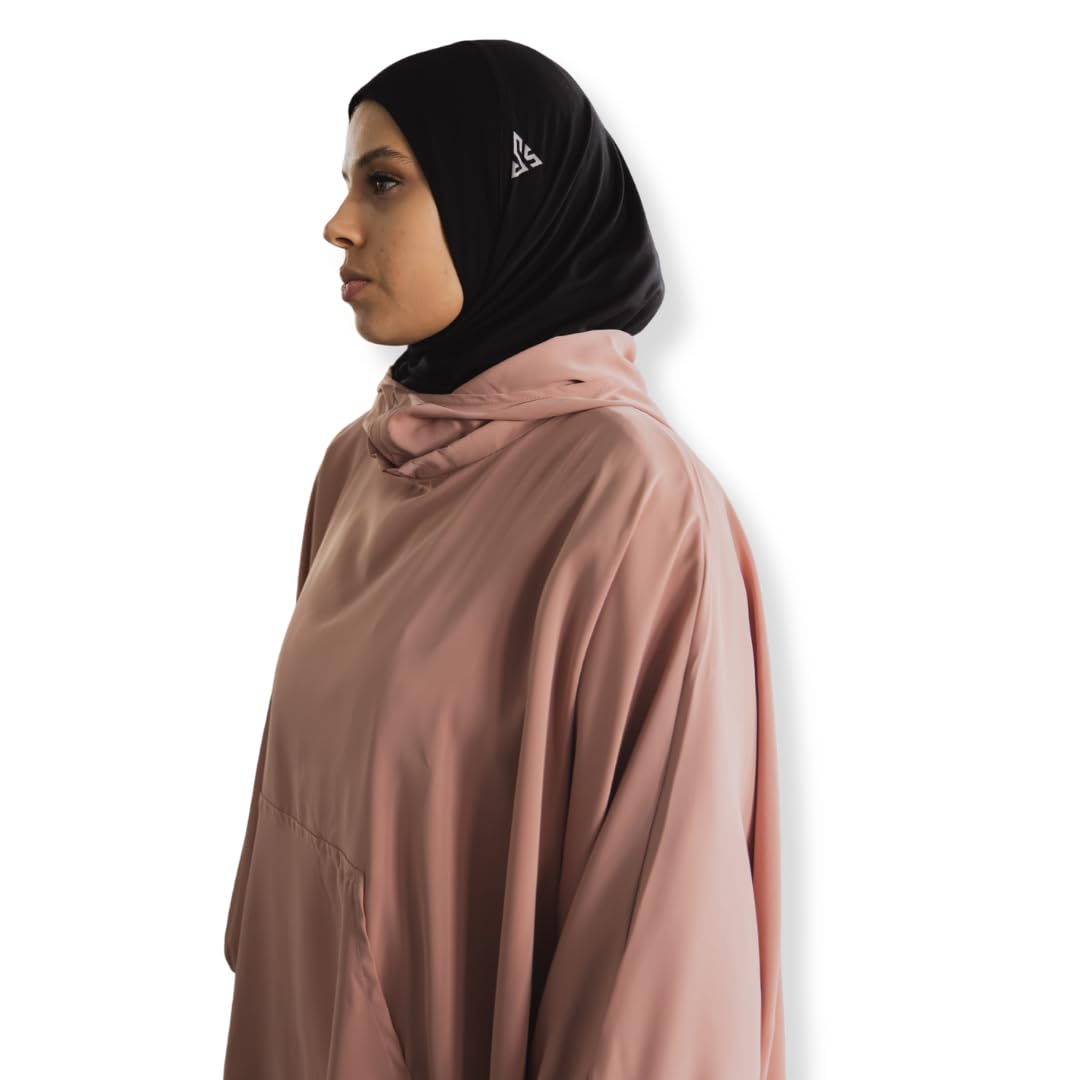 Safwa® Hijab Sport Femme SafwaFlow™ Respirant et Léger – Anti-Transpiration, Maintien Parfait, Confort Actif, Idéal Fitness Running Musculation Travail