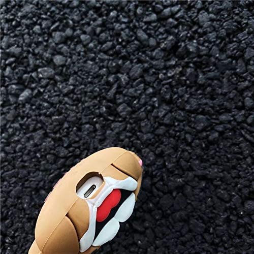 Image of Techmount Designer 3D Cartoon Cover for Airpods pro 2 2022 Launch, Protective Silicone Case Compatible with Airpods Pro GEN-2 (2022) Only (NOT for Any Other AIRPODS) (Brown Jerry)