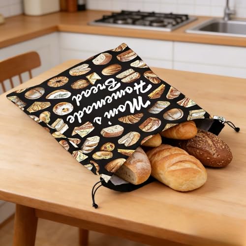 Bolsas de pan de cera de abeja un regalo para panadería y mamá 7