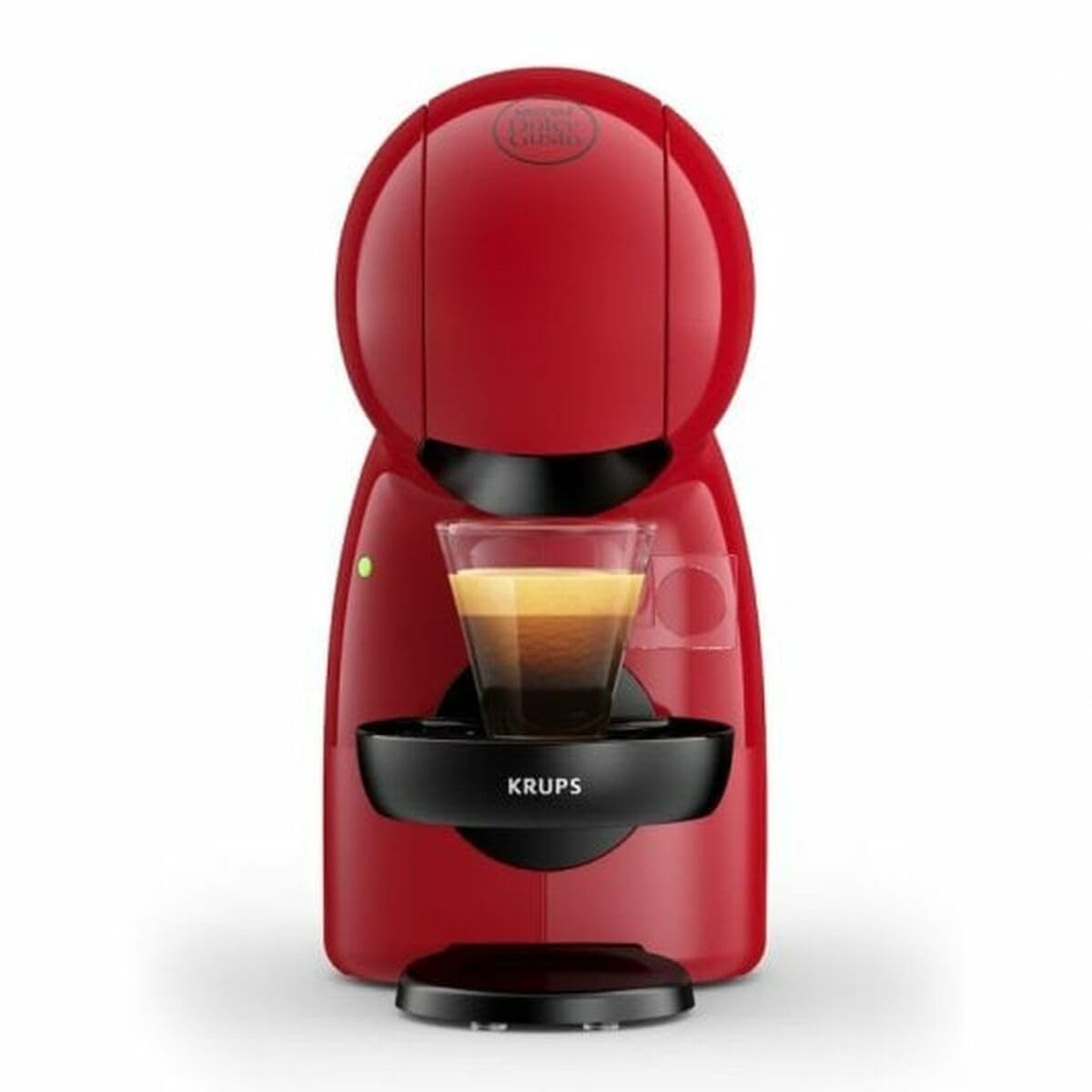 Krups KP1A35 Mini Me Multi-Getränk-Kapselkaffeemaschine, 15 bar Druck, manuelle Technologie, Rot