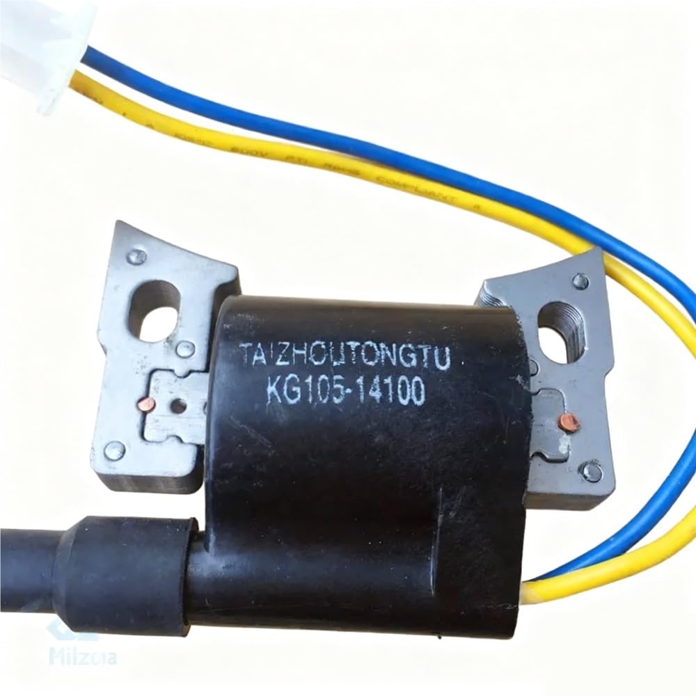 Bobina de Encendido Compatible con IG2000, IG2600, KGE2000TI, KG158, Paquete de presión, Piezas de Motor de Gasolina, KG105-14100