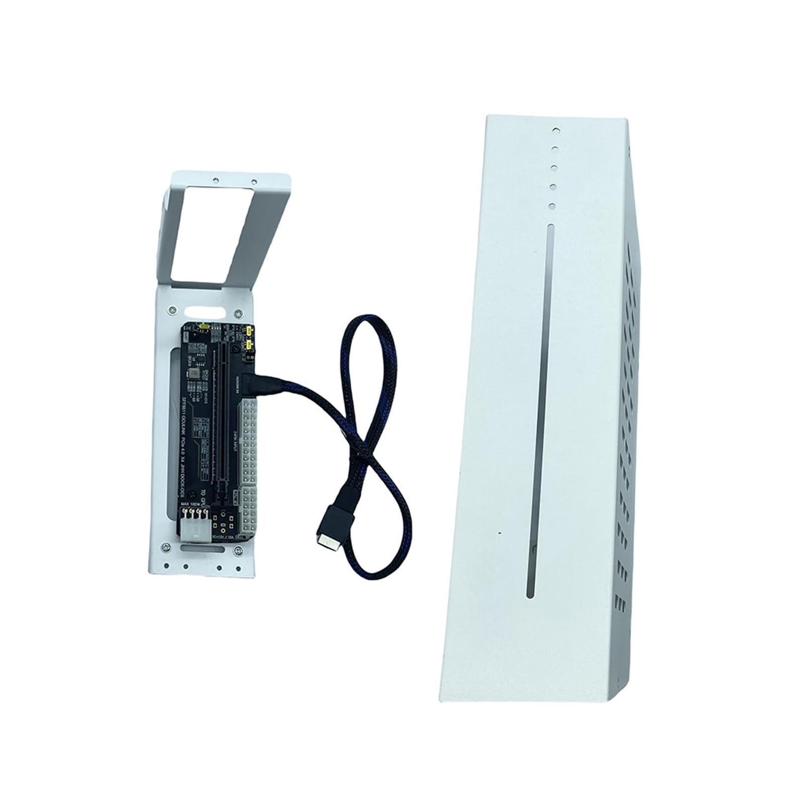 Generisch Supporto per laptop EGPU esterno, con scatola in metallo bianco