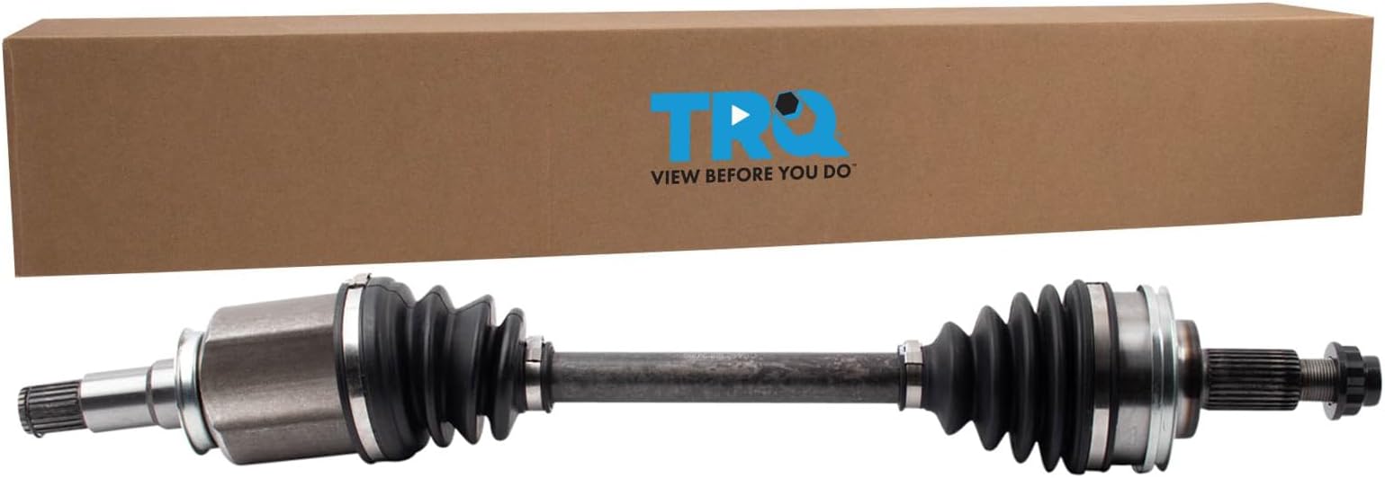 TRQ Front Left CV Axle Shaft Assembly Drivers Side Compatible with 2013-2020 Lexus GS350 2016-2022 RC300 2015-2020 RC350