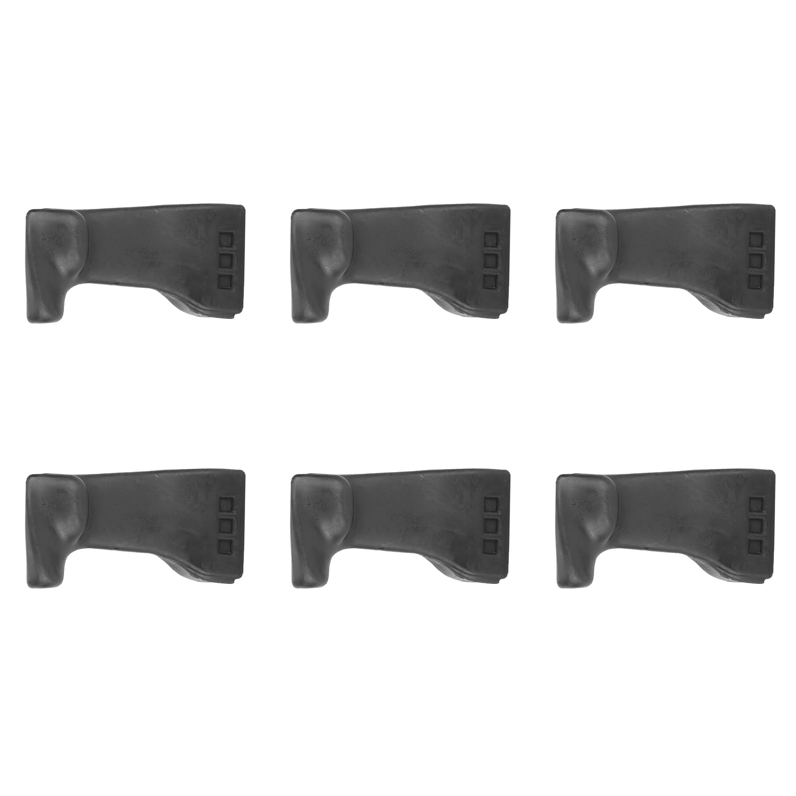 Photo 1 of Estink Tyre Changer Head, Pack of 6 Automobile Tyre Changer Part Mount Demount Duck Head Universal RP6-710014120 Tire Mounting Machine Duckhead Replacement, Black
