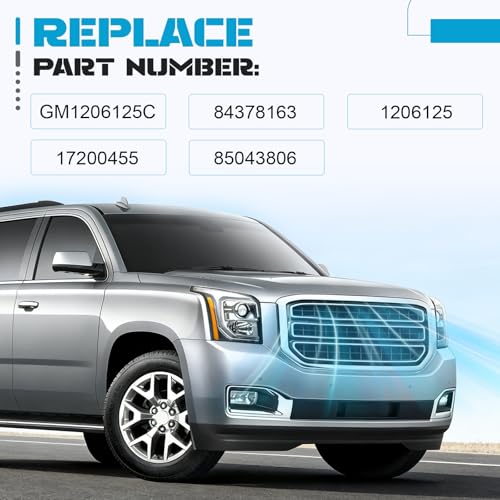 FETUSI Front Active Grille Air Shutter W/Motor Compatible with Chevrolet Suburban Tahoe/GMC Yukon/Cadillac Escalade 2015-2020, Replacement for 84378163 GM1206125 by FETUSI - Used condition - Image 3