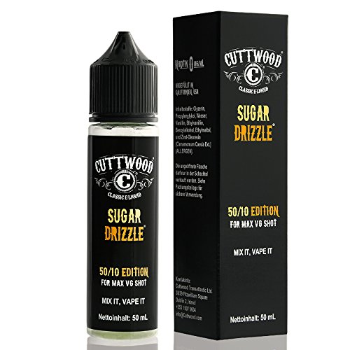Sugar Drizzle (50ml) Plus e Liquid by Cuttwood Nikotinfrei