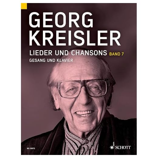 Lieder und Chansons: Band 7. Gesang und Klavier.