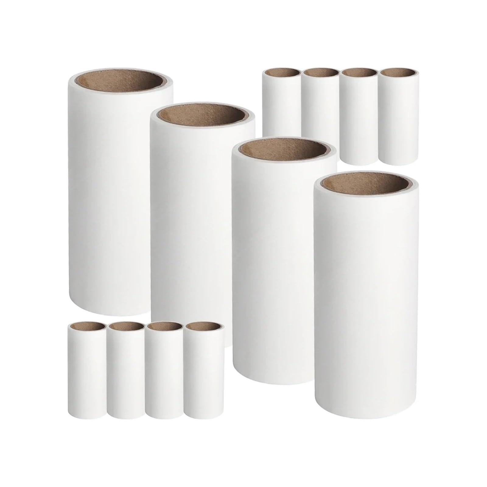 Fusselrolle 16-teiliges Fusselroller-Klebepapier-Set | Pflegewerkzeug-Entferner, tragbarer Haarreiniger for Sofa, Auto, Bettwäsche, Teppich(10.00X4.50X4.50CM)