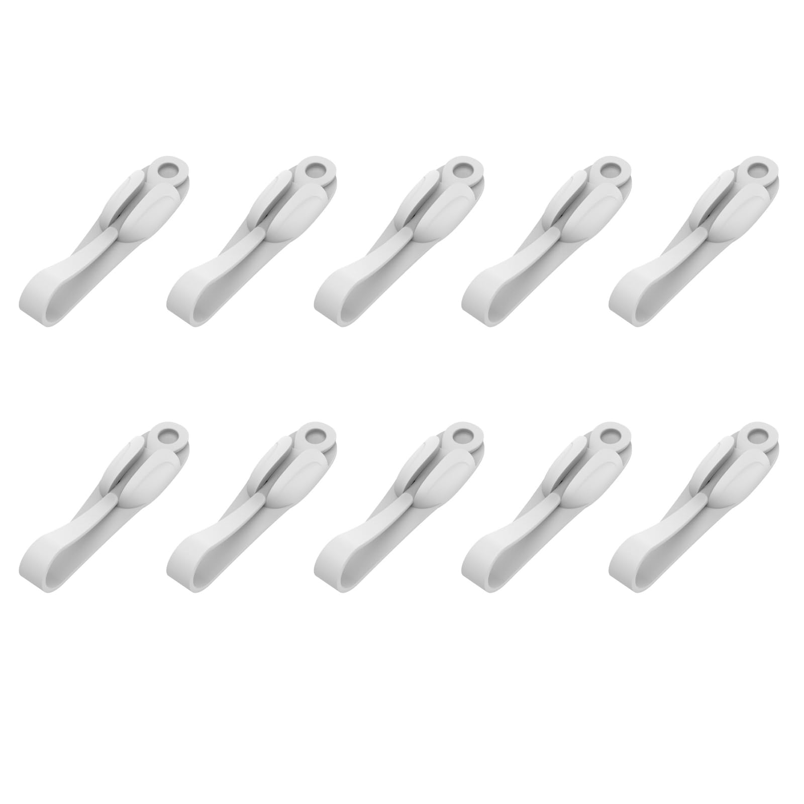 Buxuaaaa 10Pcs Multipurpose Bobbin Winder Ties Sturdy Silicone Wire Organizers for Household Use and Kitchen Supplies Silicone Ties