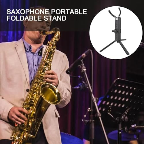 Support de saxophone alto réglable et pliable pour la maison - 7