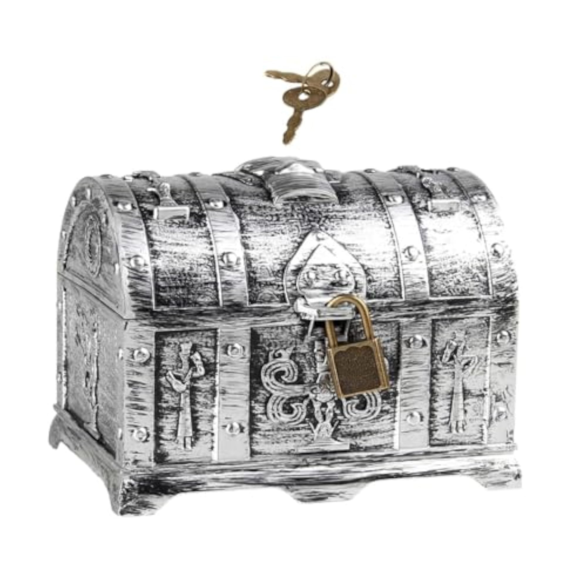 Antique Pirate Treasure Chest for Brooches and Bracelets