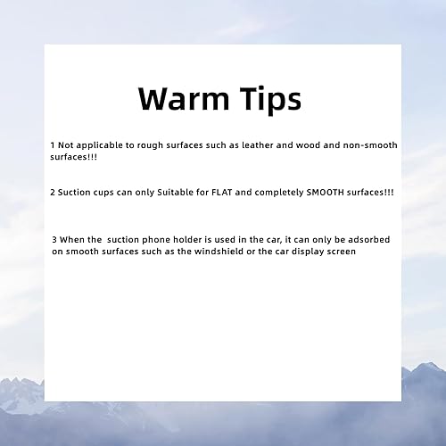 Miniatura 8 de Soporte magnético para teléfono con ventosa al vacío, soporte de teléfono celular con ventosa ajustable de 360 para automóvil, gimnasio, espejo,