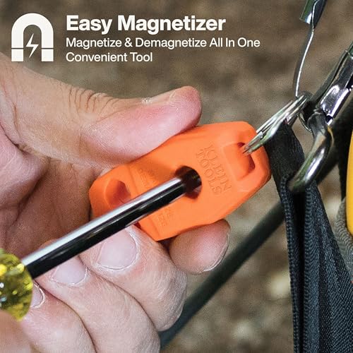 Image of Klein Tools 85814 14-Piece Screwdriver Set, 4 Precision, 5 Standard Drivers with Color-Coded Handles, 3 Insulated Screwdrivers, 1 Demolition Driver, and Magnetizer