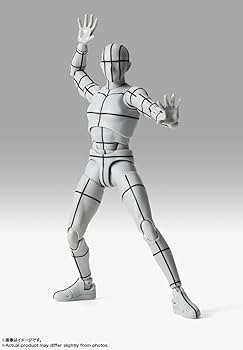 S.H.フィギュアーツボディくん-ワイヤーフレーム(GrayColorTer.) S.H.Figuarts ボディくん -ワイヤーフレーム- （Gray Color Ver