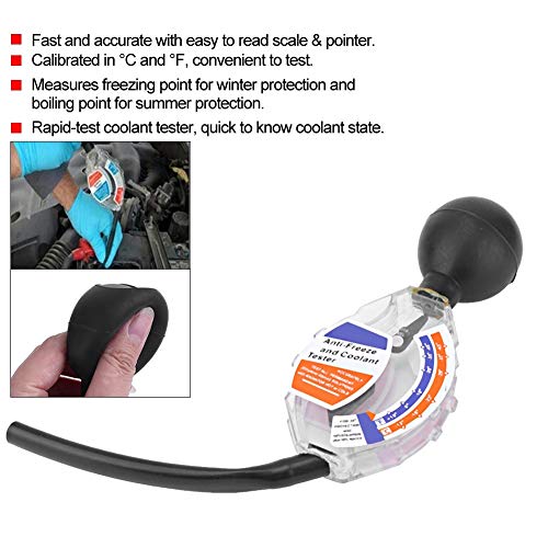 Image of Anti Freeze Tester, Quality Dial Type Test Anti Freeze Densitometer Coolant Tester Accessory