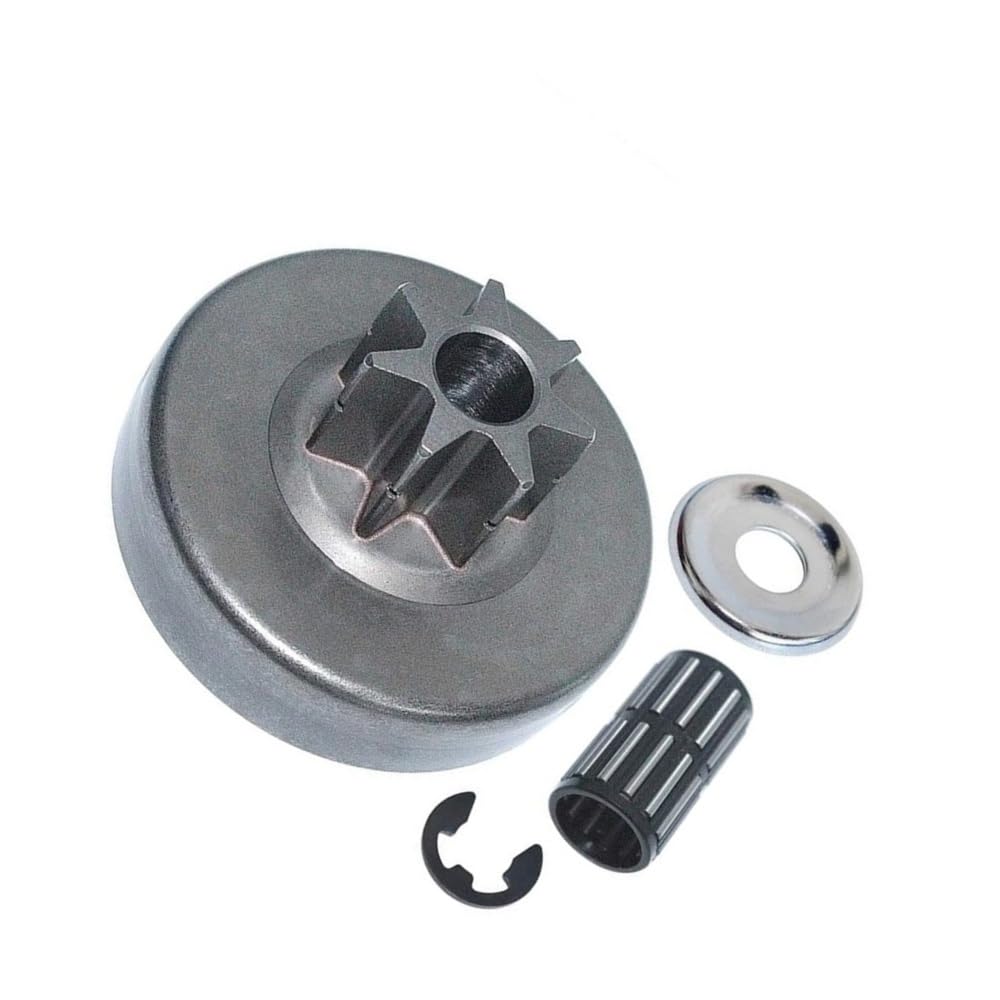Kit pignon d'embrayage 7 dents pour tronçonneuse 028, MS028, AVM028, 028WB et 028AV