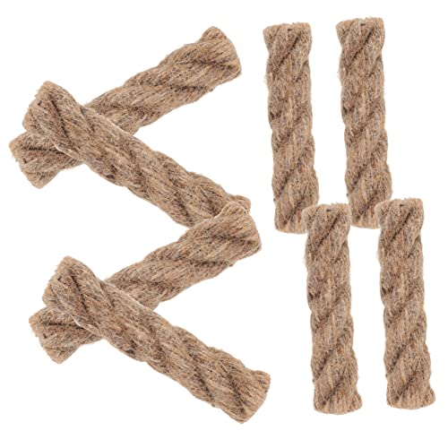 Garneck 8pcs Outdoor Fire Starter Ropes Fire Lighter Ropes for Camping Jungle Exploration Survival