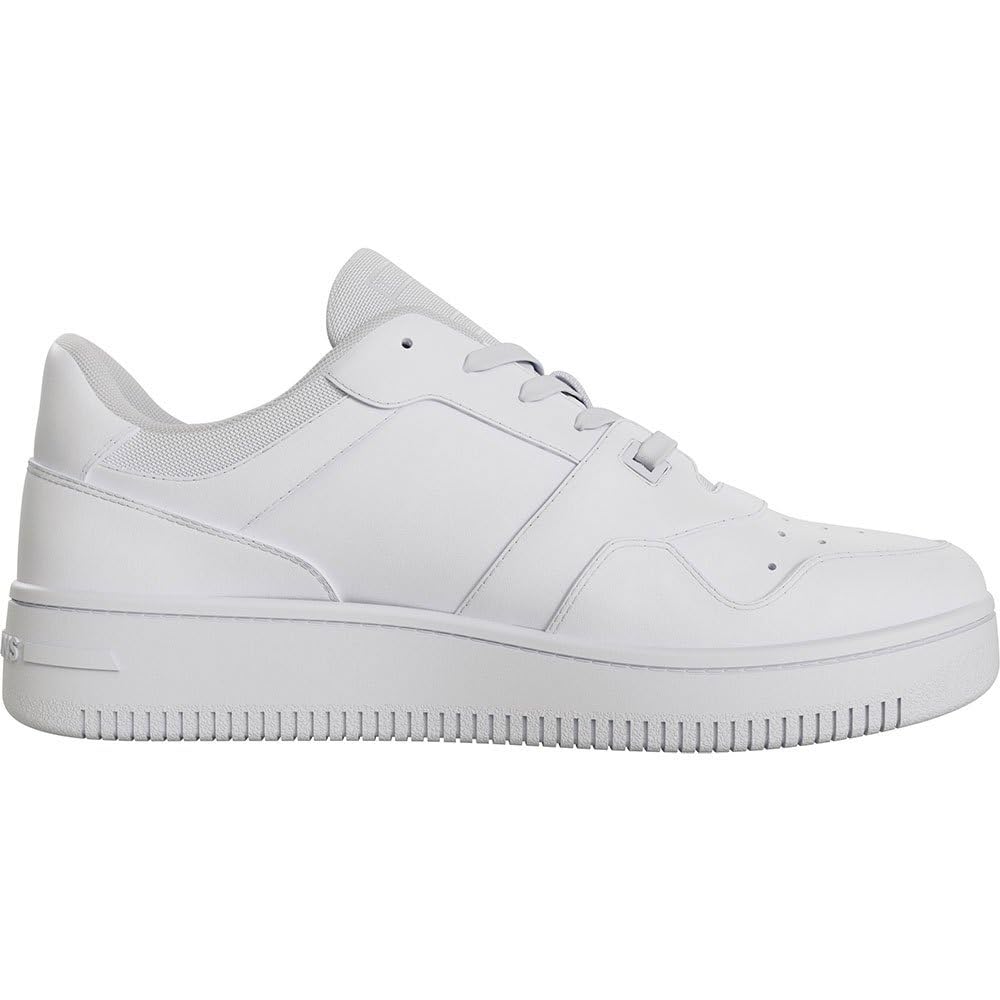 Tommy Hilfiger Tommy Jeans TJW Retro Basket ESS EN0EN02505, Zapatilla con Suela Cupsole Mujer, Blanco (White), 39 EU