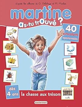 Paperback Martine: La chasse au trésor... [French] Book