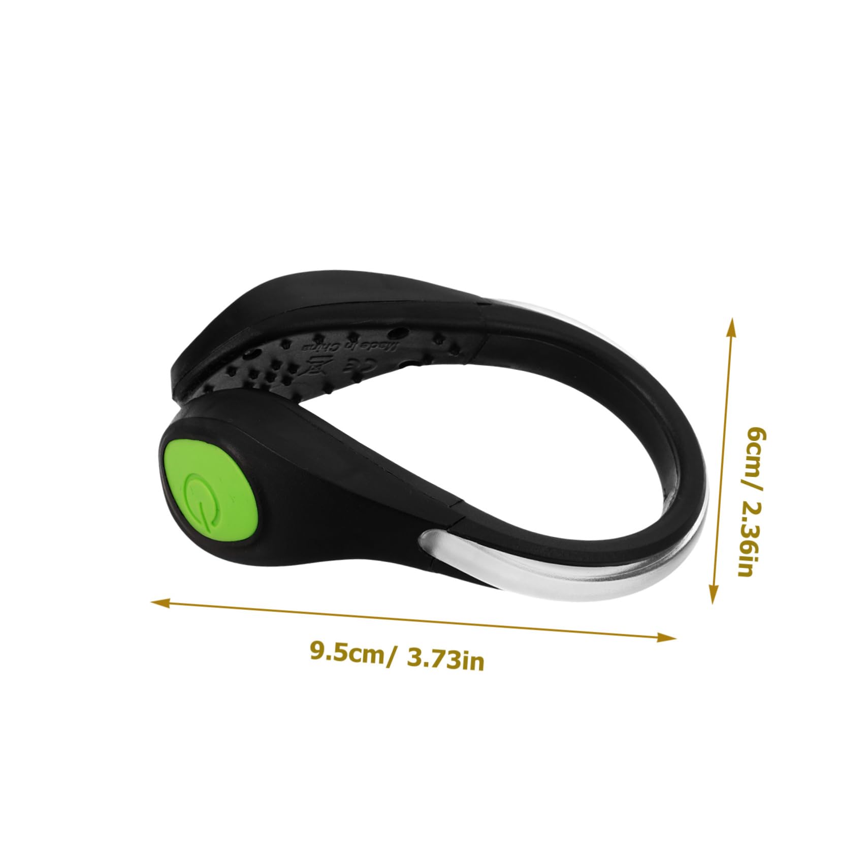 LIOOBO 1 Pair Led Running Shoe Clip Lights Safety Running Lights for Night Jogging Walking