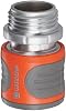 GARDENA Metal Alloy Hose Connector with Water Stop