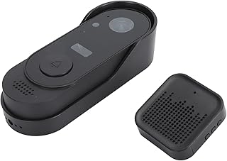 HD Video Doorbell with 2 Way Talk Camera Doorbell, Real Time Video, Mobile Notifications, Night Vision for Tuya APP. Easy ...