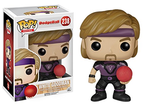 Sale Funko Pop Movies Dodgeball Goodman Action Figure, White