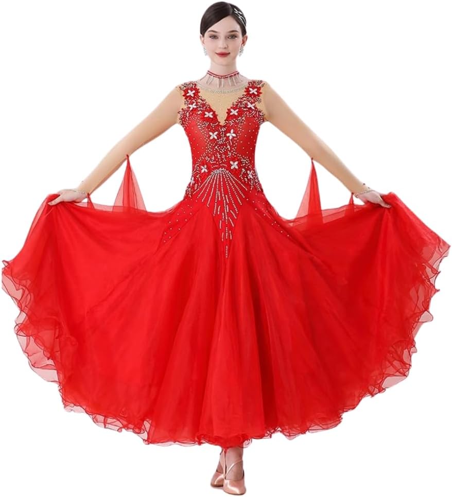 社交ダンス ドレスワンピース M〜L 【公式通販】