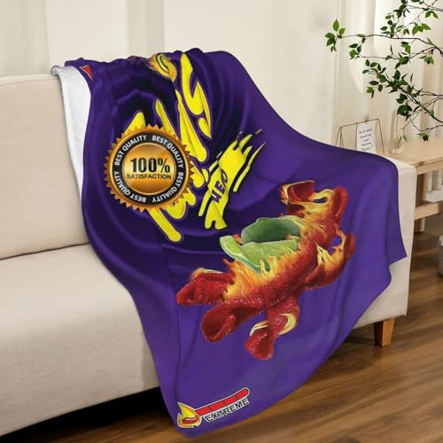 Flannel 3D Funny Realistic Food Throw Blankets Soft Cozy Summer Winter Fall Blanket Plush Home Decor for Living Room Bedroom Couch Bed Sofa 50x40