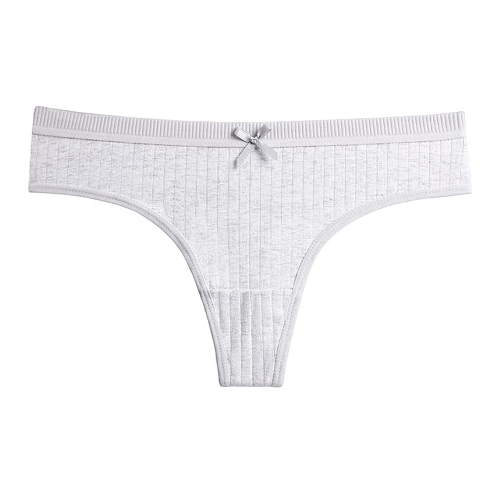 Familyhouse Womens Thong Panties Cotton Underwear Ladies Knickers Seamless G String Brazilian Knickers