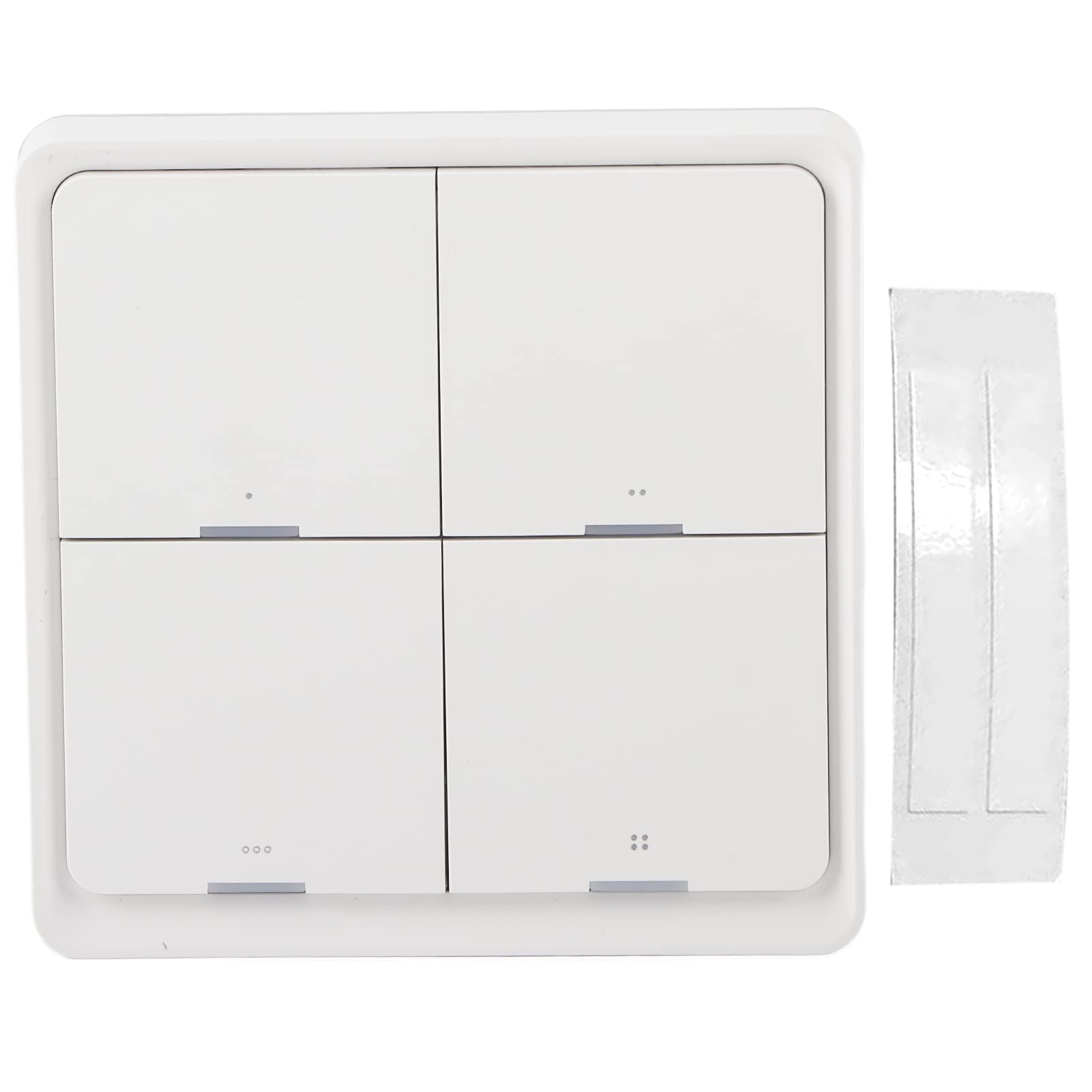 ZigBee Wireless Remote Interruttore intelligente Installazione senza cablaggio 4WAY Smart Pannello Muro Controllo telecomando per tende a luci Scene del condizionatore d'aria