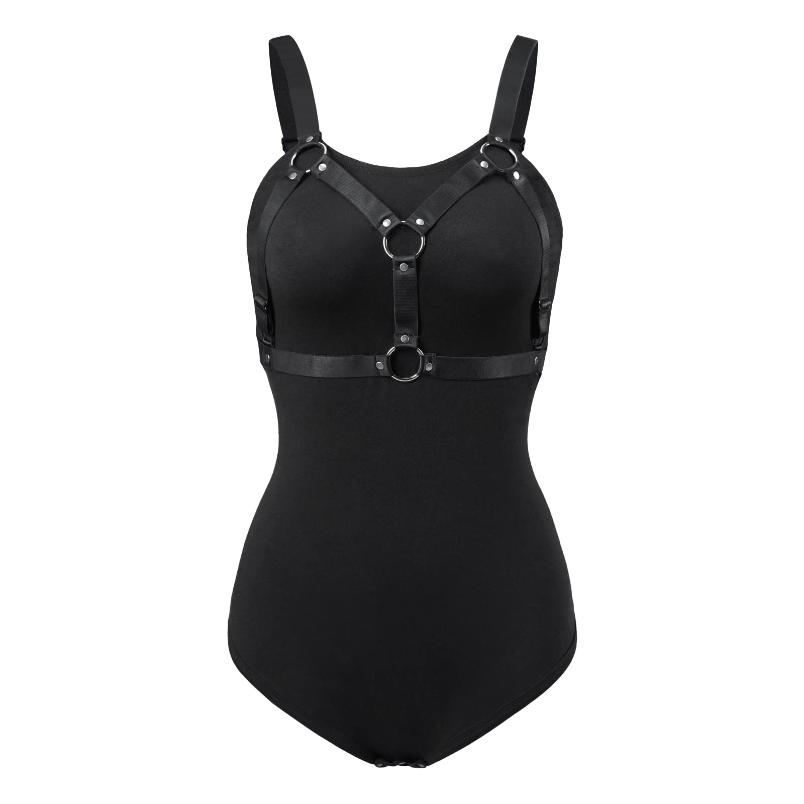LittleForBig Bawełniany śpioszki Onesie Piżama Bodysuit-Snuggle Harness Onesie