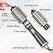DAILYLIFE Rotating Hair Dryer Brush for Women, Spinning Blowout Brush, with 2 Brushes (1.5