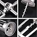 Wine Opener, Corkscrew by- All-in-one Corkscrew Bottle Opener and Foil Cutter The Favoured Wine Opener of Sommeliers Waiters and Bartenders