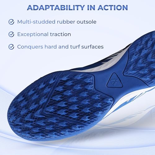 Vizari Valencia Turf Soccer Shoes for Teen & Adult | Lightweight Football Turf Shoes with Durable Synthetic Upper | Athletic Turf Shoes with Rubber Outsole for Men and Women3
