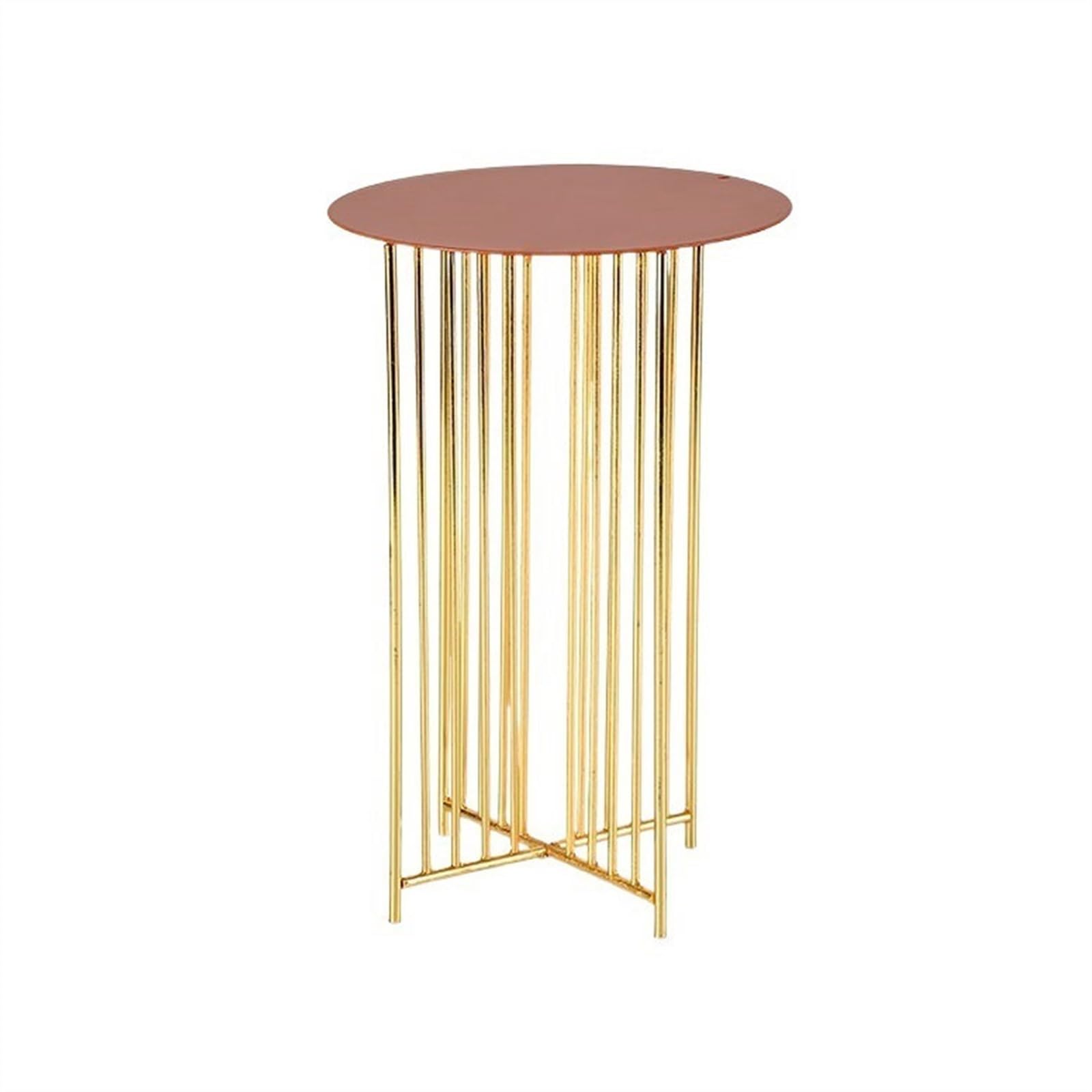 Bx9rE7tK3g Cake Stand Dim sum display rack Creative round dessert storage platform Pastry snack cake Cake Display Stand(Orange,Large)