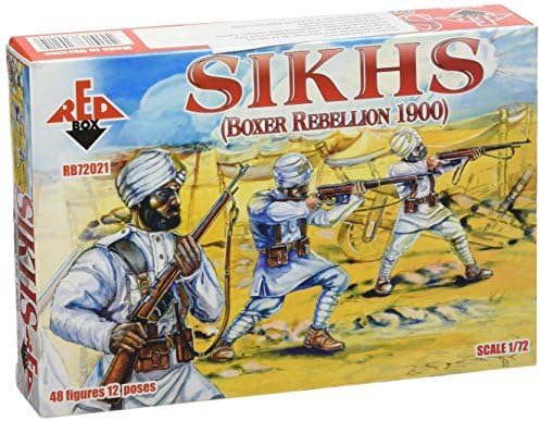 Red Box 1/72 Sikhs (Boxer Uprising) # 72021 by Redbox