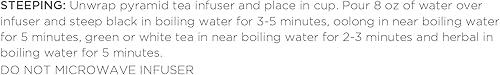 Vista 69 de Tea Forte Caja de presentación de té de muestra, surtido de variedad, caja de té, 20 bolsas de infusor de té de pirámide hechas a mano