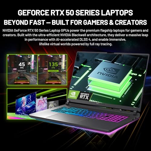 Image of ASUS ROG Strix G18 18 inch WQXGA 240Hz Gaming Laptop, GeForce RTX 5070 8GB, Intel Ultra 9 275HX, 32GB DDR5, 2TB Storage (1TB SSD & 1TB Docking Station Set), Backlit Keyboard, IR Camera, Win11 Pro, Gray