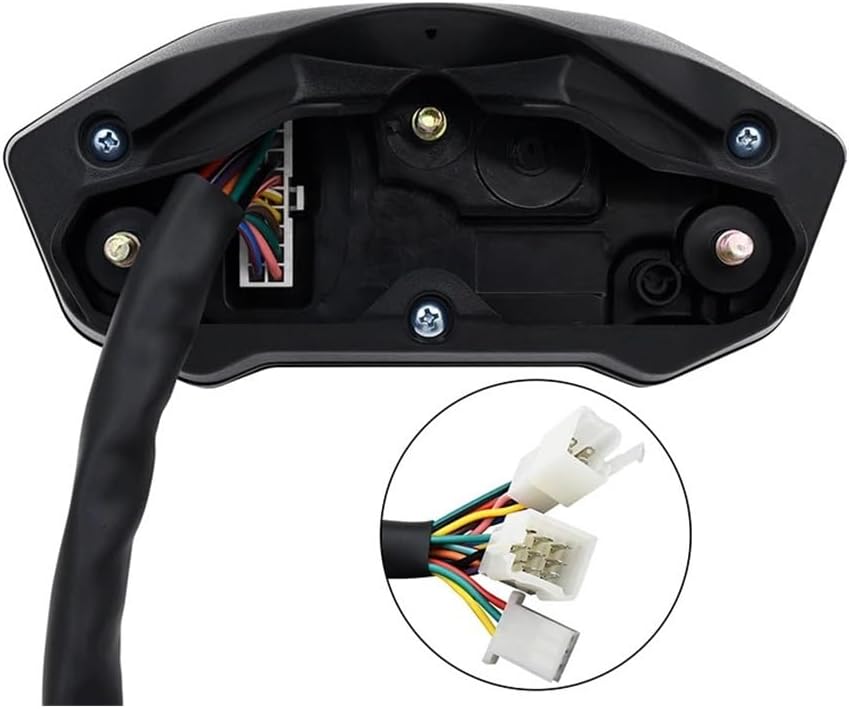 Speedometer Gauge 10000RPM Motorcycle Accessories Digital Tachometer Adjustable Dash Speedometer Odometer Dashboard Instrumentation Panel